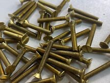 Brass Metric Countersunk Screws Head Machine Bolt Solid M2 M2.5 M3 M3.5 M4 M5 M6
