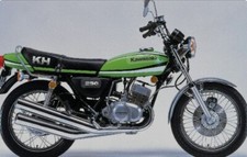 Kawasaki KH250 B Engine &