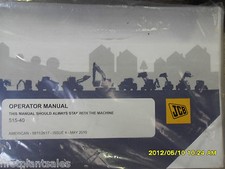 JCB AMERICAN 515-40 OPERATORS