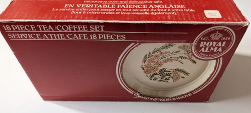 Vintage royal alma piece - vintage, 18-piece