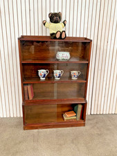Bookcase four section oak - bookcase,