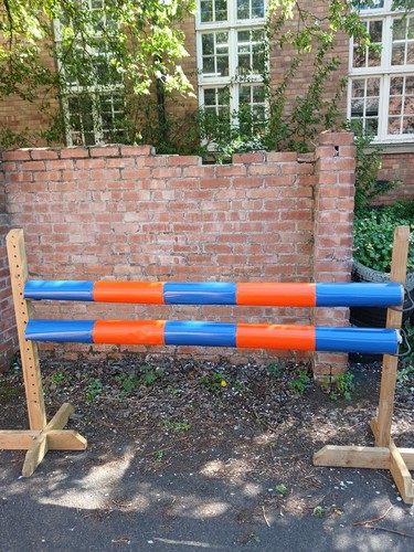 Equestrian horse jump - jump, pole