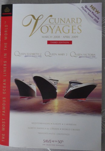 Cunard voyages brochure - cunard,