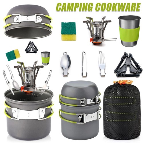 Camping cookware set outdoor - camping,
