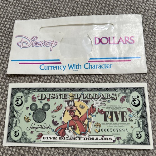 Rare five disney - disney, dollars