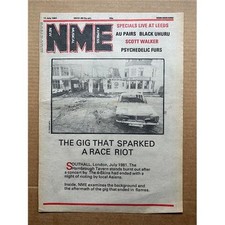 4-SKINS (RIOT GIG) 1981 NME