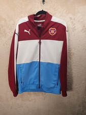 Heart Of Midlothian Authentic Puma Large Track Jacket Hearts FC