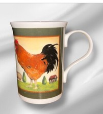 Chicken Cockerell  Mug Crown Trent Farm Animals Emmerdale Farm 