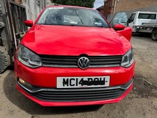 VOLKSWAGEN POLO 2014 1.0 MPI PETROL 5 SPEED MANUAL BREAKING RED