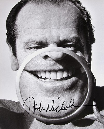 Jack nicholson signed - jack,