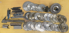 JOB LOT USED SLITTING SAWS TURNING TOOLS HSS TOOLSTEEL MILLING TOOLS