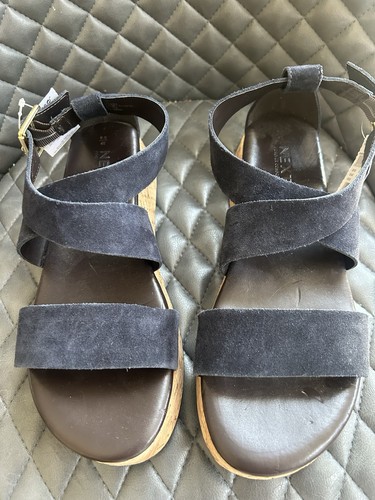 Next ladies sandals navy blue - sandals,