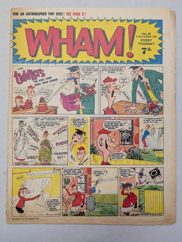 Wham comic 9th october - comic, 69,