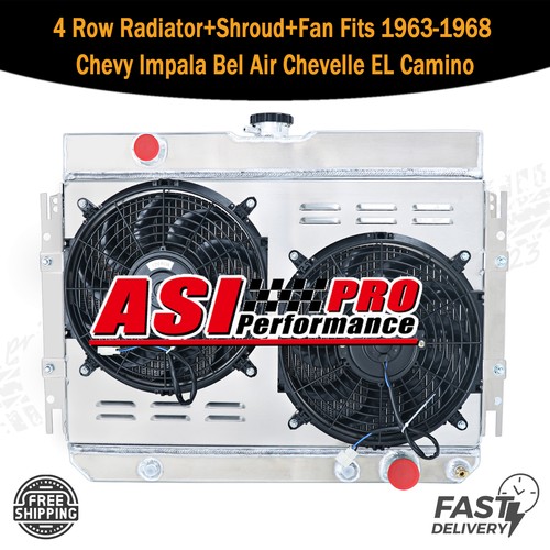 Row radiator shroud fan fits - row, radiator+shroud+fan