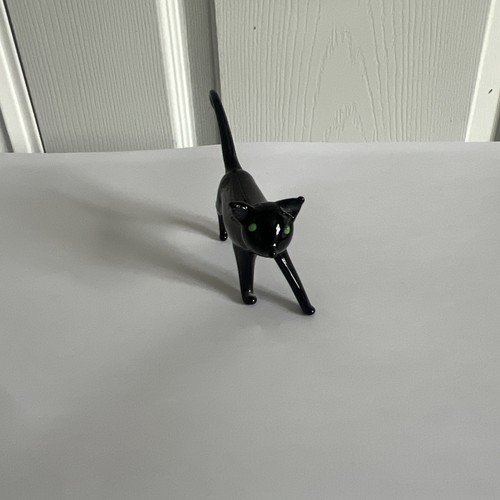 Mini glass black - mini, cat