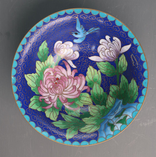 Vintage chinese cloisonne bowl - cloisonne,