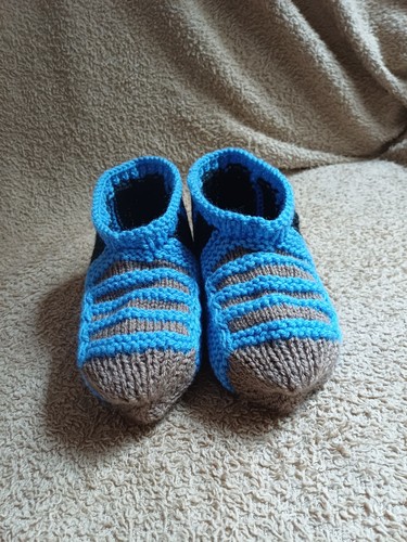 Mens hand knitted