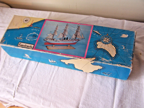 Vintage model boat kit rare - boat,