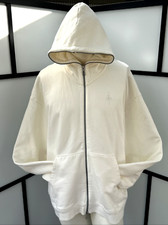 Air Jordan x Travis Scott Men's Full Zip Hoodie DZ5500-133 Cream White Mens XL