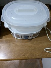 Stainless steel steam cooker 6.5l used