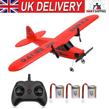 RC Plane 2 Channels 2.4Ghz Remote Control Airplane Ready to Fly EPP Aircraft UK