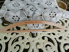 Vintage 1960's Wooden Suit Jacket & Trousers Coat Hanger Granby Lodge Hotel York