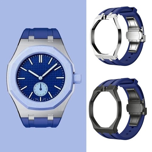 Stainless steel case silicone - case,