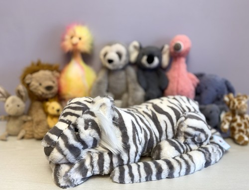 Jellycat large sacha - large, snow