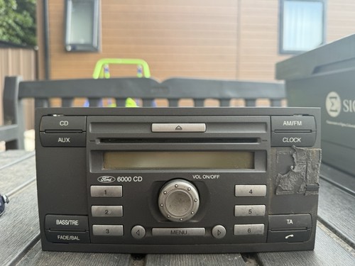 Ford 6000cd car - radio, and