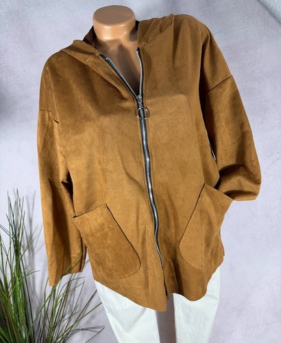 Ladies suede effect - ladies, zip