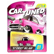 MGA CarTuned S1 - '57 Chevy Bel Air 01 Diecast Vehicle Magenta Series Car Toy