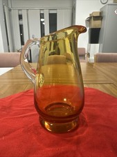 Amber Glass Jug, Approximately