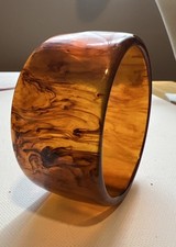 Gorgeous Vintage Wide Amber