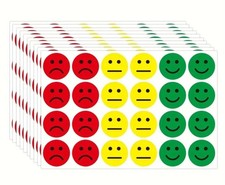 240 Smiley Face Stickers 10