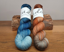 MEADOW YARN x 2 mixed skeins