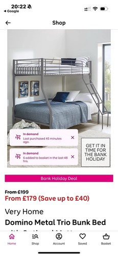 Triple bunk bed with - triple,