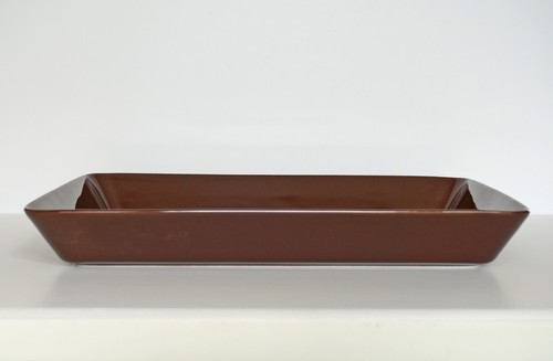 Iittala teema brown platter - iittala,