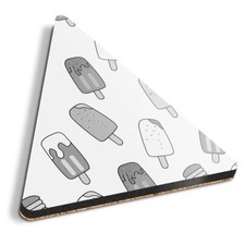 1x Triangle Coaster - BW -