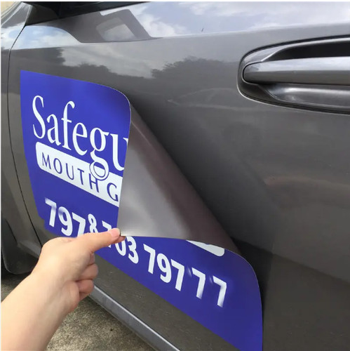 Car magnetic sign - magnetic,