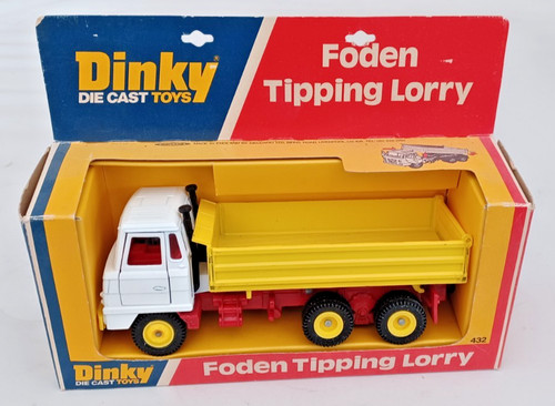 Dinky foden tipping lorry - dinky,