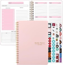 A5 Weekly Planner Notebook