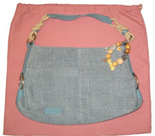 Radley Blue Hessian & Leather