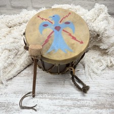 Vtg American Indian Rawhide