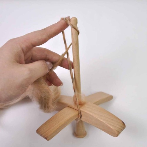 Turkish drop spindle removable - spindle,
