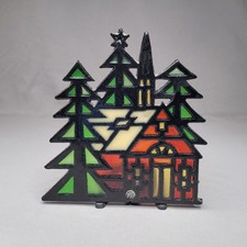 Vintage Christmas Tree Church