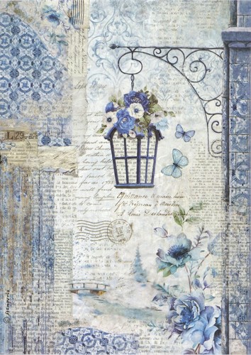 Rice paper decoupage - rice,