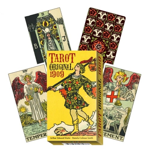 Tarot original 1909 card - original,