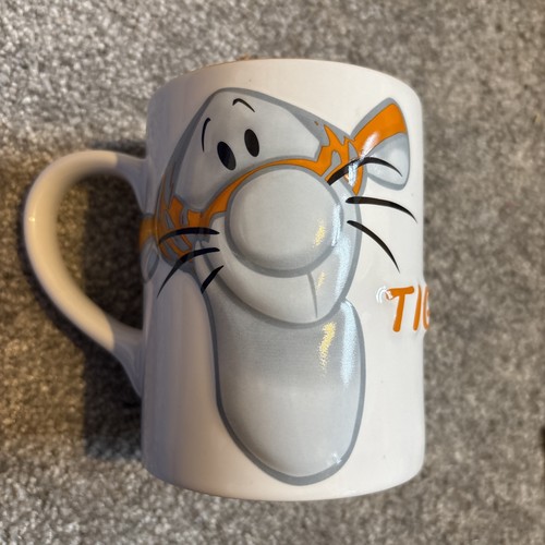 Disney store tigger mug - tigger, white
