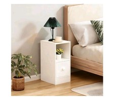 Slim Bedside Cabinet, Narrow
