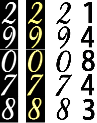 Vinyl numbers letters for - vinyl,